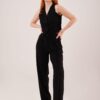 Premium Model Oturtmalı Siyah Pantolon - Görsel 3