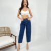 6520 DENİM BALLOON FIT-KOYU MAVİ - Görsel 3