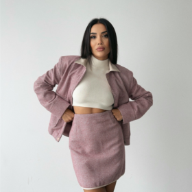KAŞE KISA ETEK - Pembe