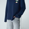 Ayıcık Nakışlı SweatShirt - Lacivert