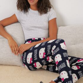 4323 Desenli Pijama Altı - A.Lacivert