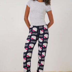4323 Desenli Pijama Altı - A.Lacivert