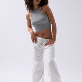 Halter Yaka Crop