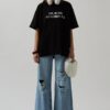 Ön Baskılı Oversize T-Shirt - Görsel 2