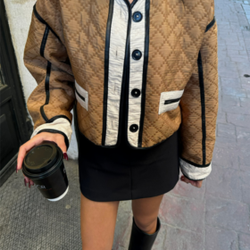 ELYAFLI CROP MONT LANDO KUMAŞ - Kahverengi