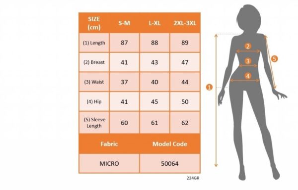 Kadın Uzun Kollu Göğüste çapraz Fermuar Detay Dalgıç Mini Boy Elbise - Görsel 4