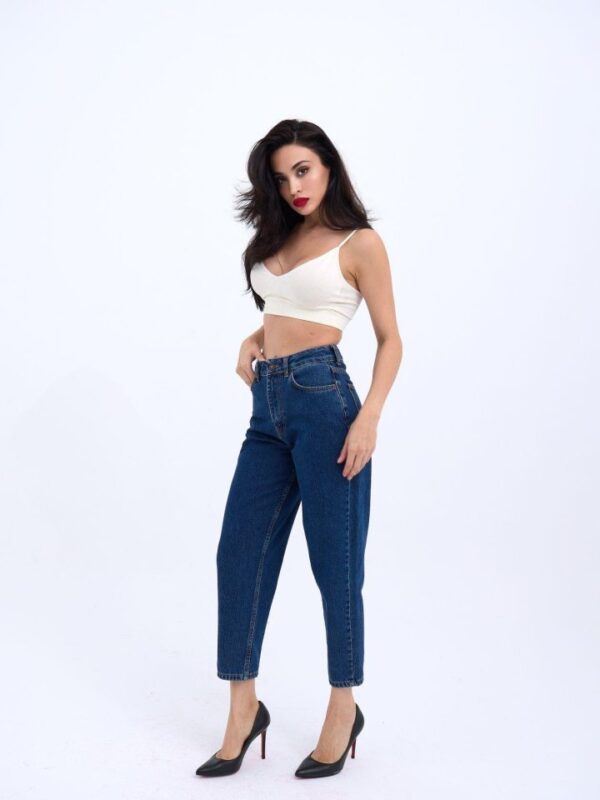 6036 DENİM CARROT FIT-KOYU MAVİ - Görsel 4